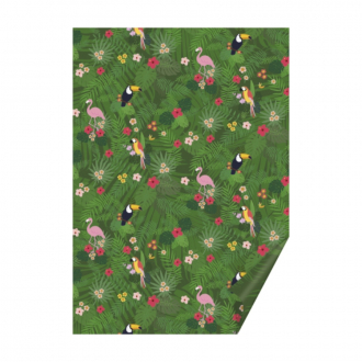 Папір з малюнком "Джунглі", 50*70см, 300г/м2, Heyda