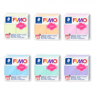 Пластика Soft Pastel пастельна 57г Fimo