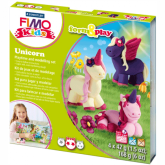 Набір пластики Fimo kids "Unicorn" 4кол 42г Fimo