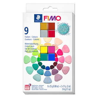 Набір пластики “Effect Mixing Mica Colours“ 8х25гp 2х57гр Fimo