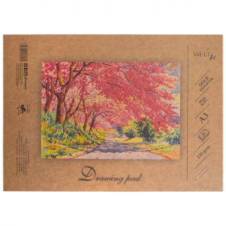 Альбом-склейка для рисунку А3 (29,7х42 см) 120г/м2 20л SM-LT Art
