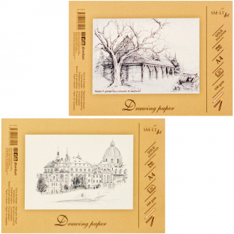 Склейка для ескізів та рисунку Gold Drawing Paper 160г/м2 20л SM-LT Art