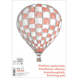 Склейка для рисунку For Creation А4 120г/м2 100л SM-LT Art