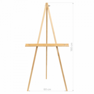 Мольберт - тринога сосна 60×75×160см мак висота полотна 150см В УПАКОВЦІ ROSA Studio