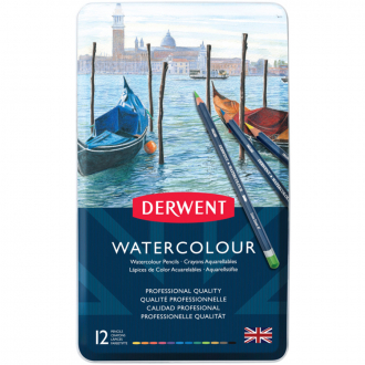 Акварельні олівці Watercolour 12кол Derwent