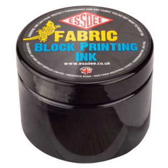 Чорнило для ліногравюри Fabric Ink Чорне 150мл, ESSDEE