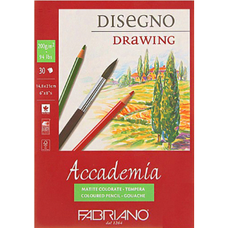 Склейка для рисунку Accademia 200г/м2 30л. Fabriano