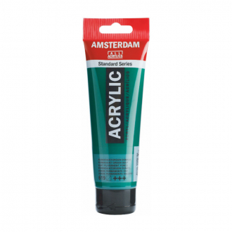 Фарба акрилова AMSTERDAM (619) Перм. зелений темний 120 мл Royal Talens