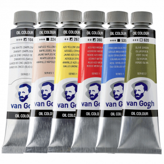 Фарба олійна VAN GOGH (104) Білила цинкові 40 мл Royal Talens