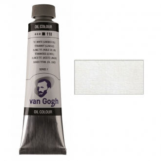 Фарба олійна VAN GOGH (118) Білила титанові (на лляній олії) 40 мл Royal Talens
