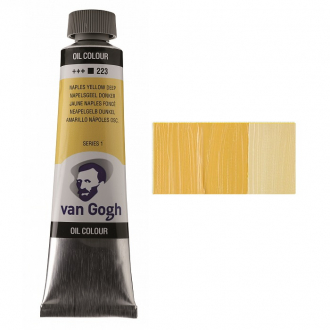 Фарба олійна VAN GOGH (223) Неаполітанський жовтий темний 40 мл Royal Talens