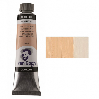 Фарба олійна VAN GOGH (224) Неаполітанський жовто-червоний 40 мл Royal Talens