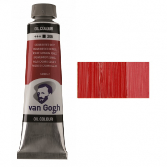 Фарба олійна VAN GOGH (306) Кадмій червоний темний 40 мл Royal Talens
