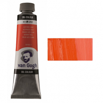 Фарба олійна VAN GOGH (312) AZO Червоний світлий 40 мл Royal Talens