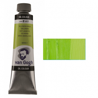 Фарба олійна VAN GOGH (617) Жовтувато-зелений 40 мл Royal Talens