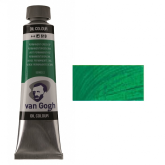 Фарба олійна VAN GOGH (619) Перм. зелений темний 40 мл Royal Talens