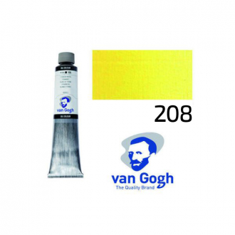 Фарба олійна VAN GOGH (208) Кадмій жовтий світлий 200 мл Royal Talens