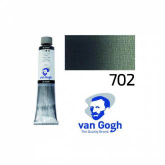 Фарба олійна VAN GOGH (702) Сажа газова 200 мл Royal Talens