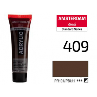 Фарба акрилова AMSTERDAM (409) Умбра палена 20 мл Royal Talens