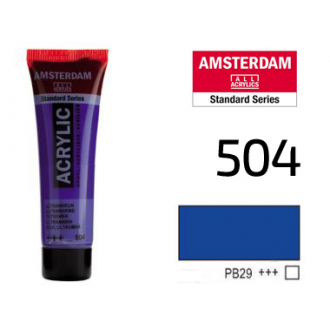 Фарба акрилова AMSTERDAM (504) Ультрамарин 20 мл Royal Talens
