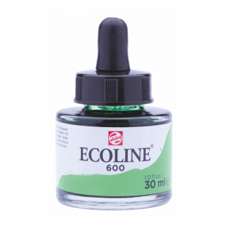 Фарба акварельна рідка Ecoline (600) Зелена 30 мл Royal Talens