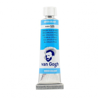 Фарба акварельна Van Gogh (535) Церулеум блакитний ФЦ туба 10 мл Royal Talens