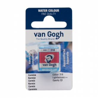 Фарба акварельна Van Gogh (318) Кармін кювета Royal Talens
