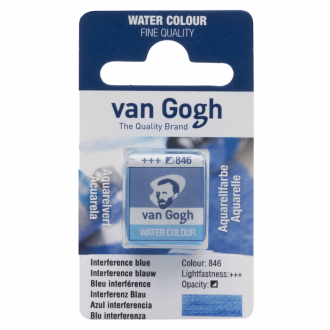 Фарба акварельна Van Gogh (846) Інтерферентний синій кювета Royal Talens