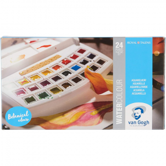 Набір акварельних фарб VAN GOGH Botanical Colours 24кювети Royal Talens