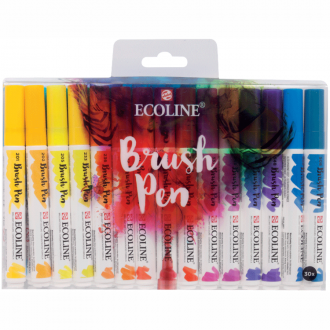 Набір пензлів-ручок Ecoline Brushpen, 30шт, Royal Talens