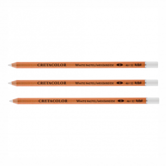 Набір олівців для рисунку Білий середній 3 шт. Cretacolor