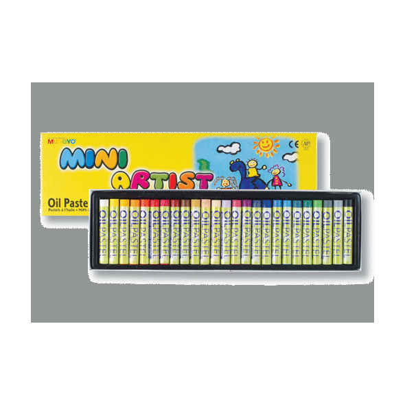Пастель олійна - Пастель олійна MINI MOPS-25 25кол Mungyo