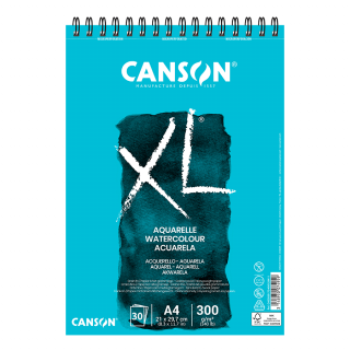 Альбом для акварелі на спіралі XL 300г/м2 30л середнє зерно Canson