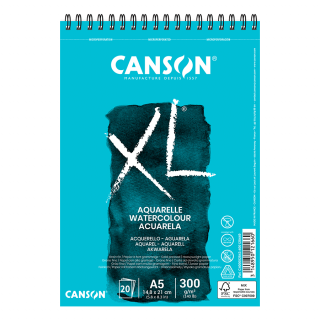 Альбом для акварелі на спіралі XL 300г/м² середнє зерно Canson