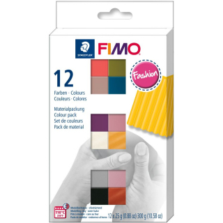 Набір пластики “Fashion Colours“ 12х25г Fimo