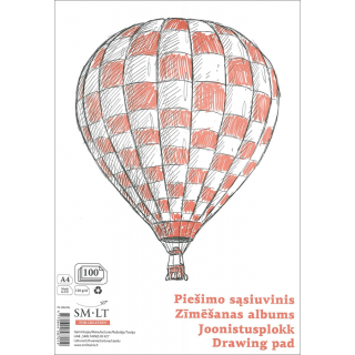 Склейка для рисунку For Creation А4 120г/м2 100л SM-LT Art