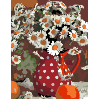 Картина за номерами „Букет ромашок“ 35×45см ROSA START