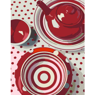 Картина за номерами „Кухня 4.3“ 35×45см ROSA START