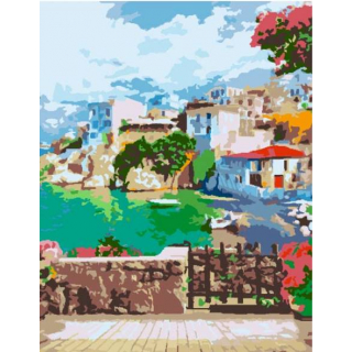 Картина за номерами „Пейзаж 5.78“ 35×45см ROSA START