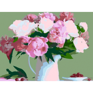 Картина за номерами „Квіти 2.73“ 35×45см ROSA START
