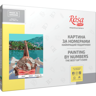 Картина за номерами „Relax“ 35×45см в коробці ROSA START
