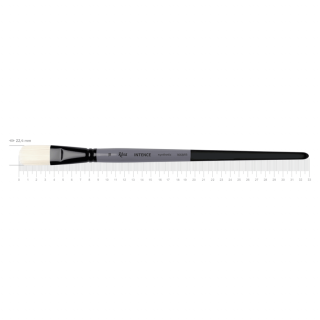 Пензель синтетика овальна INTENSE 1668FR №18 довга ручка ROSA
