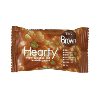 Пластика самозастигаюча Hearty Коричнева 50г Padico