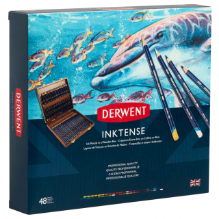 Чорнильні олівці Inktense 48кол Derwent