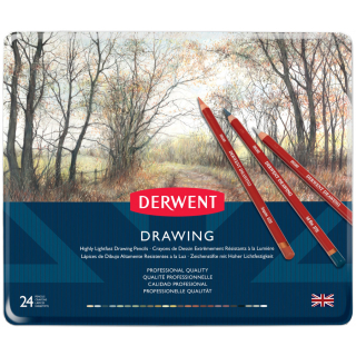 Олівці для рисунку Drawing 24шт Derwent