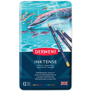 Чорнильні олівці Inktense 12кол Derwent