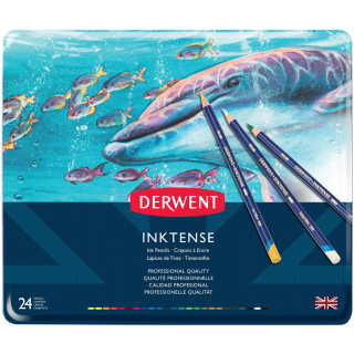 Чорнильні олівці Inktense 24кол Derwent