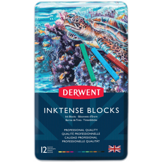 Чорнильні блоки Inktense 12шт Derwent