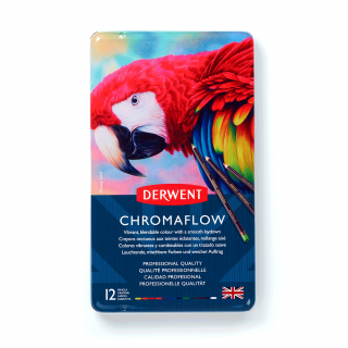 Кольорові олівці Colour Chromaflow 12 шт Derwent