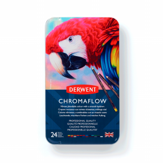 Кольорові олівці Colour Chromaflow 24 шт Derwent